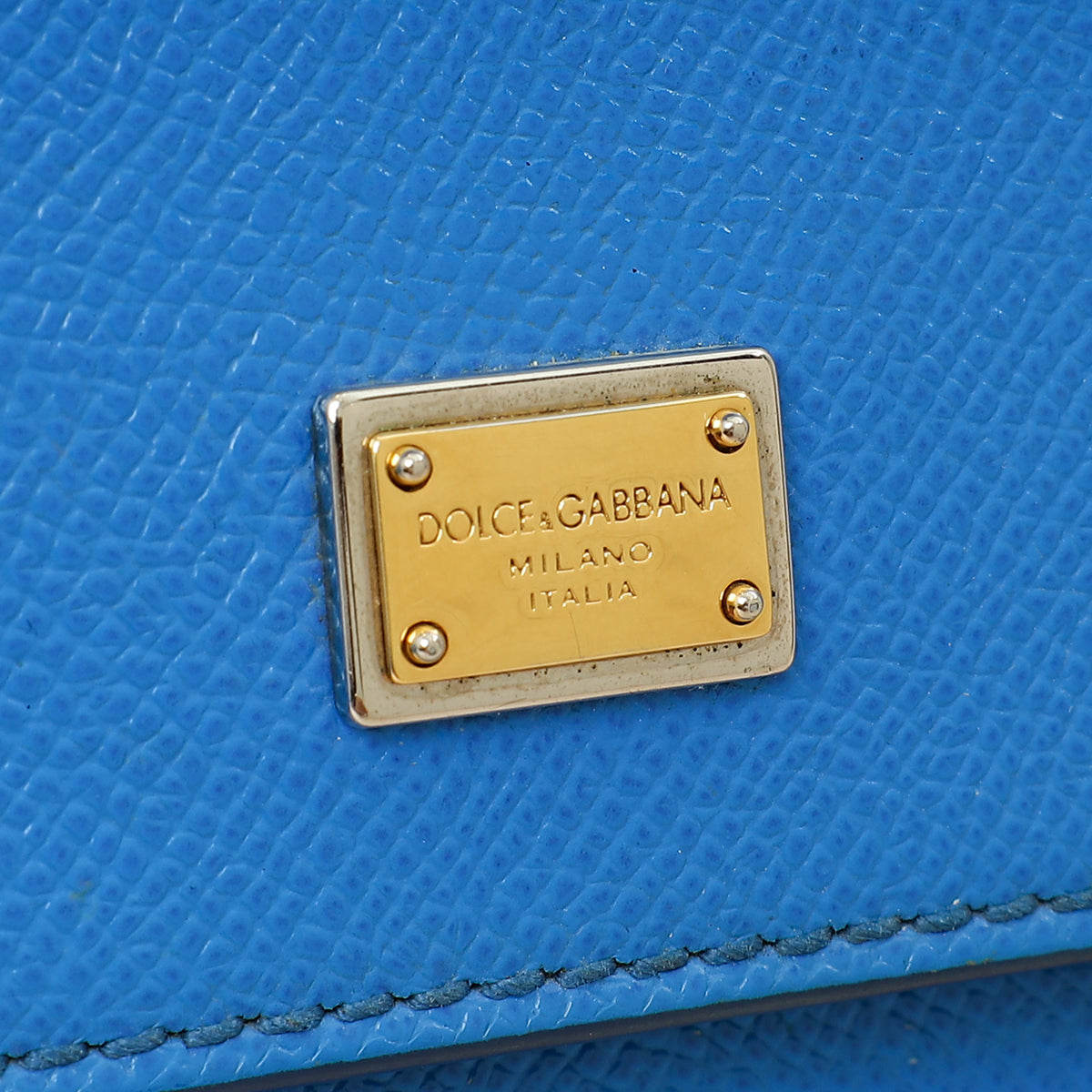 Dolce & Gabbana Royal Blue Sicily Small Bag-Dolce & Gabbana-THE CLOSET