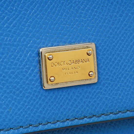 Dolce & Gabbana Royal Blue Sicily Small Bag-Dolce & Gabbana-THE CLOSET