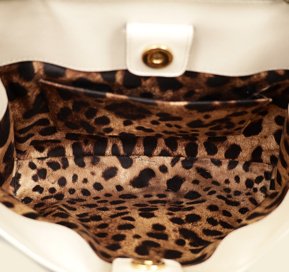 Dolce & Gabbana Beige Python Sicily Shopper Bag-Dolce & Gabbana-THE CLOSET