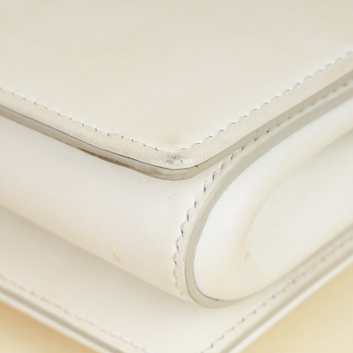 Dolce & Gabbana White DG Girl Phone Chain Bag-Dolce & Gabbana-THE CLOSET