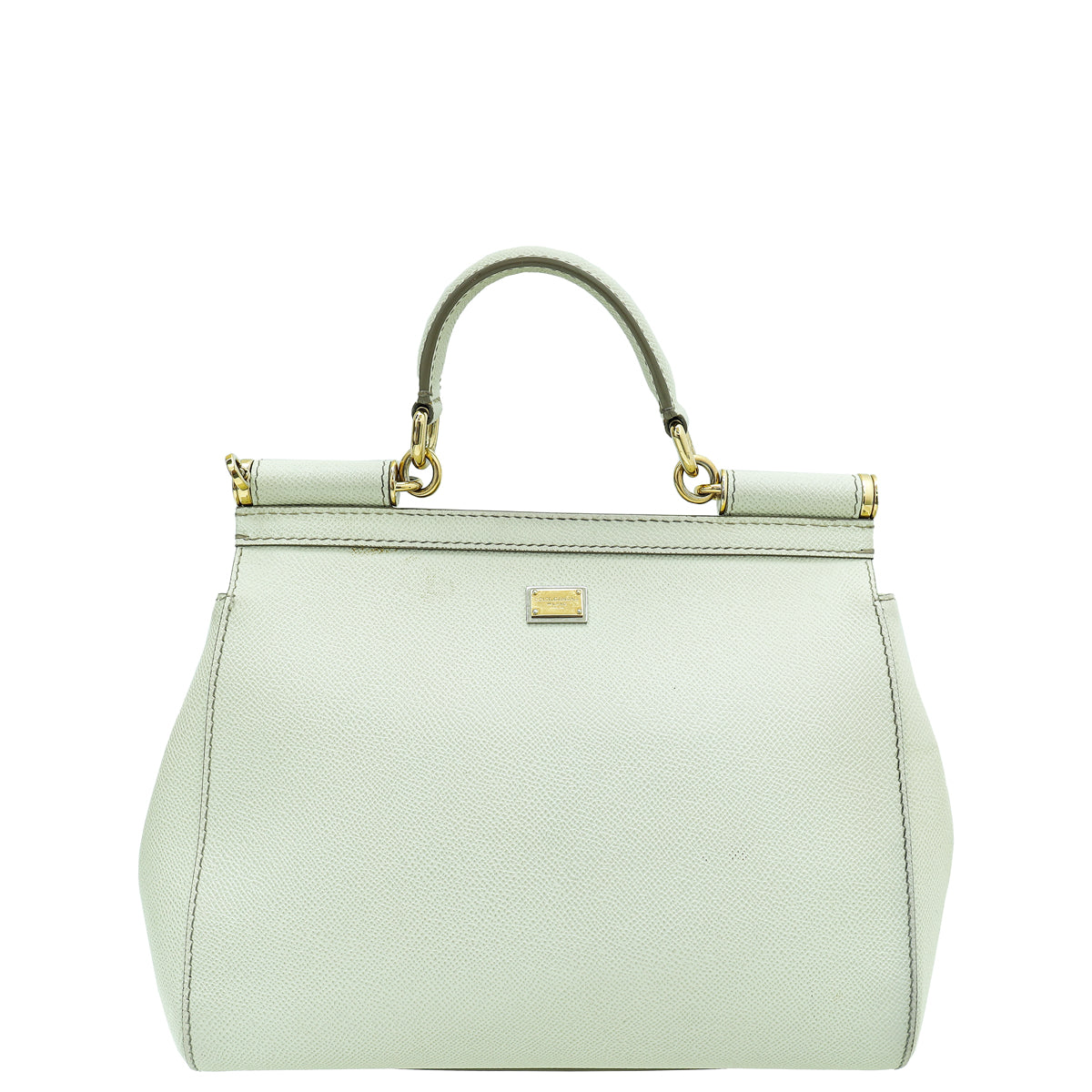 Dolce & Gabbana Bicolor Flower Crystal Embellished Sicily Bag-Dolce & Gabbana-THE CLOSET