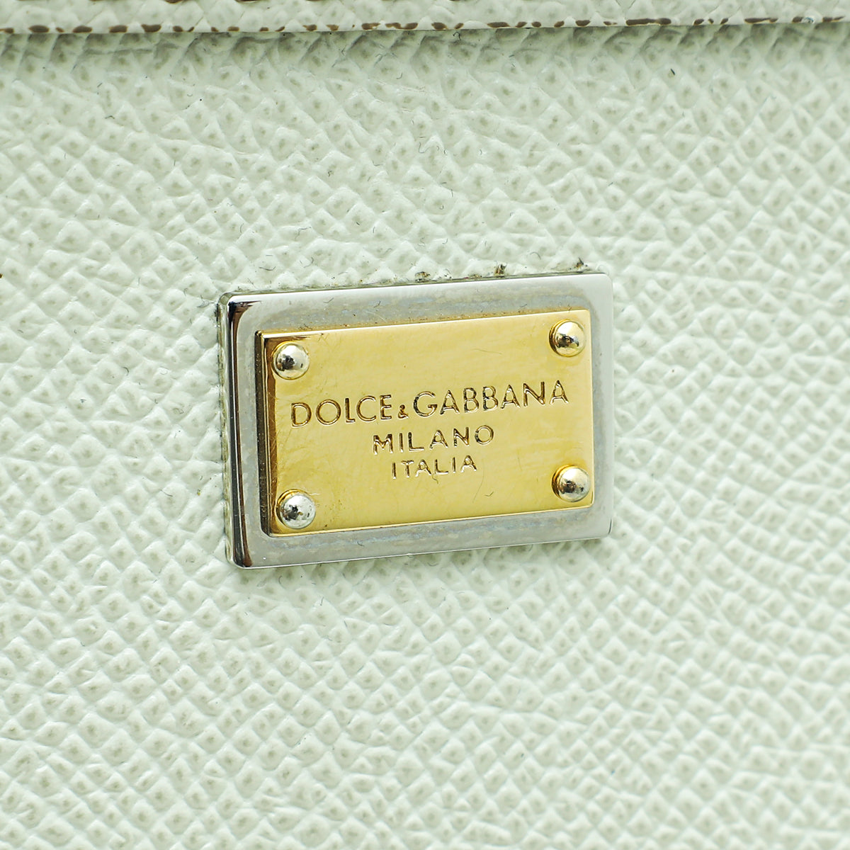 Dolce & Gabbana Bicolor Flower Crystal Embellished Sicily Bag