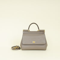 Dolce & Gabbana Grey Sicily Small Bag