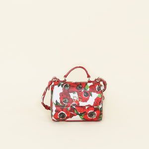 Dolce & Gabbana Multicolor Floral Bambino Crossbody Bag