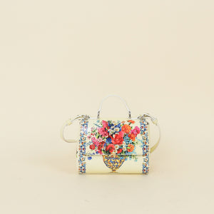 Dolce & Gabbana Multicolor Floral Bambino Crossbody Bag