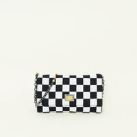 Dolce & Gabbana Bicolor Check Printed Compact Shoulder Bag