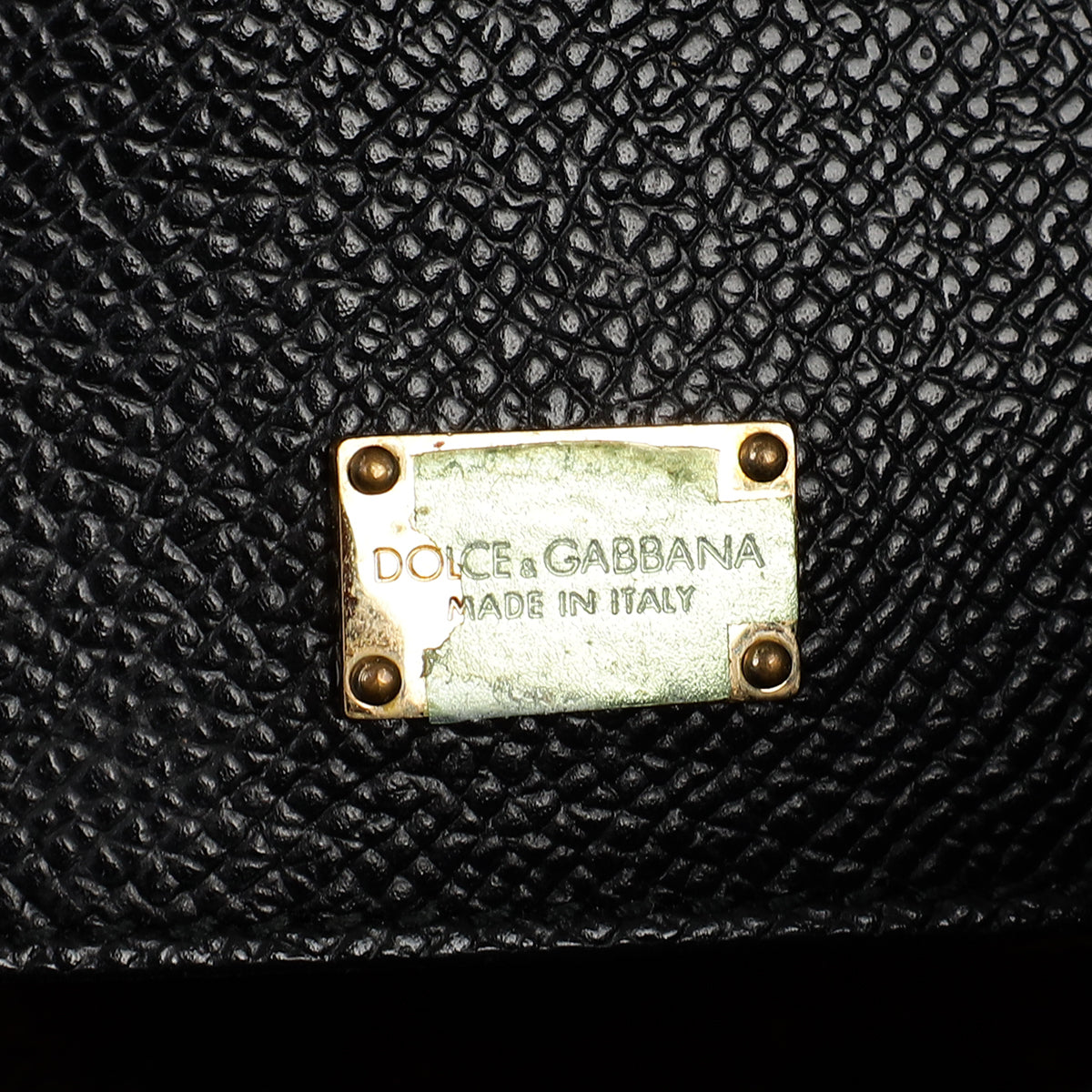 Dolce & Gabbana Black Dauphine Sicily Medium Bag-Dolce & Gabbana-THE CLOSET