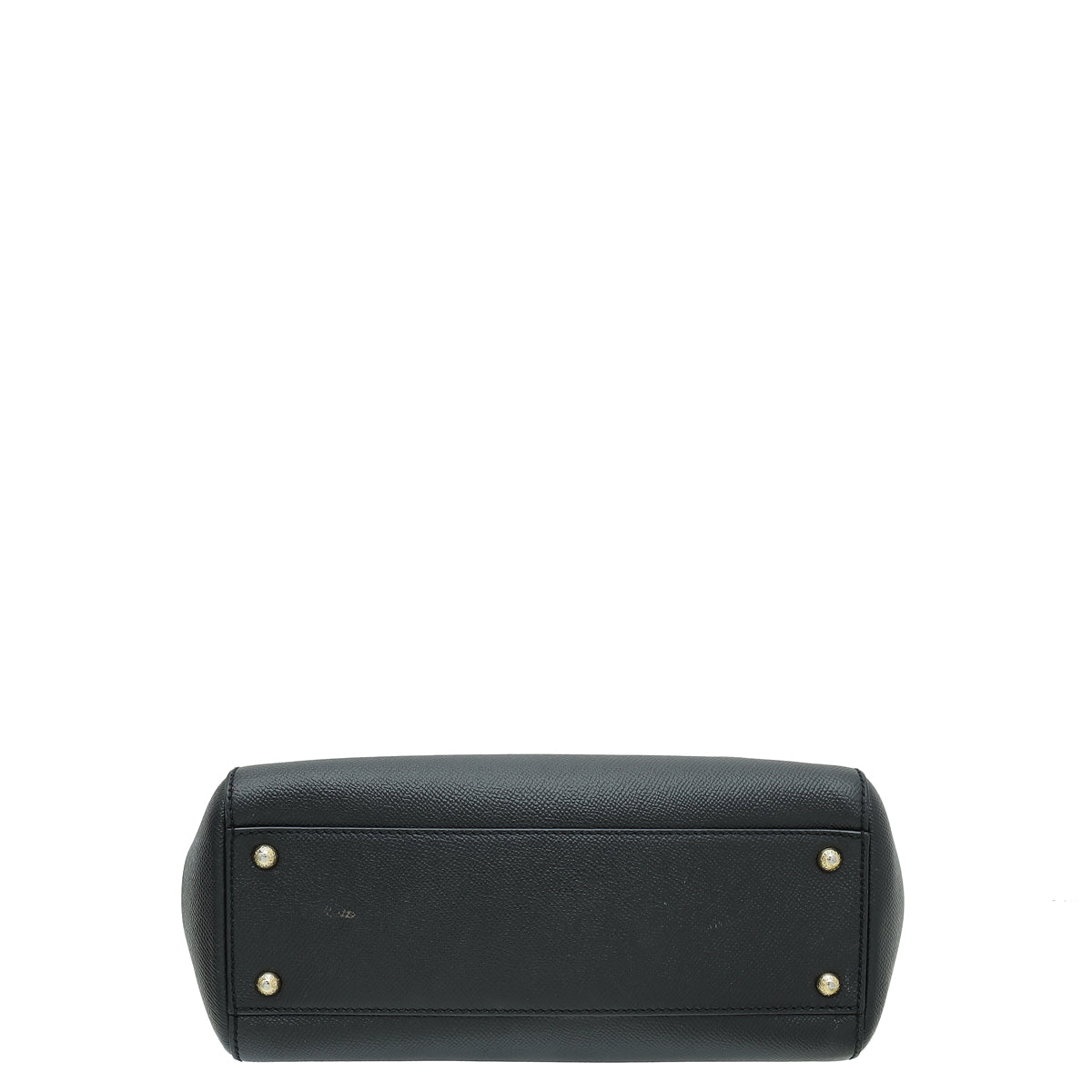 Dolce & Gabbana Black Dauphine Sicily Medium Bag