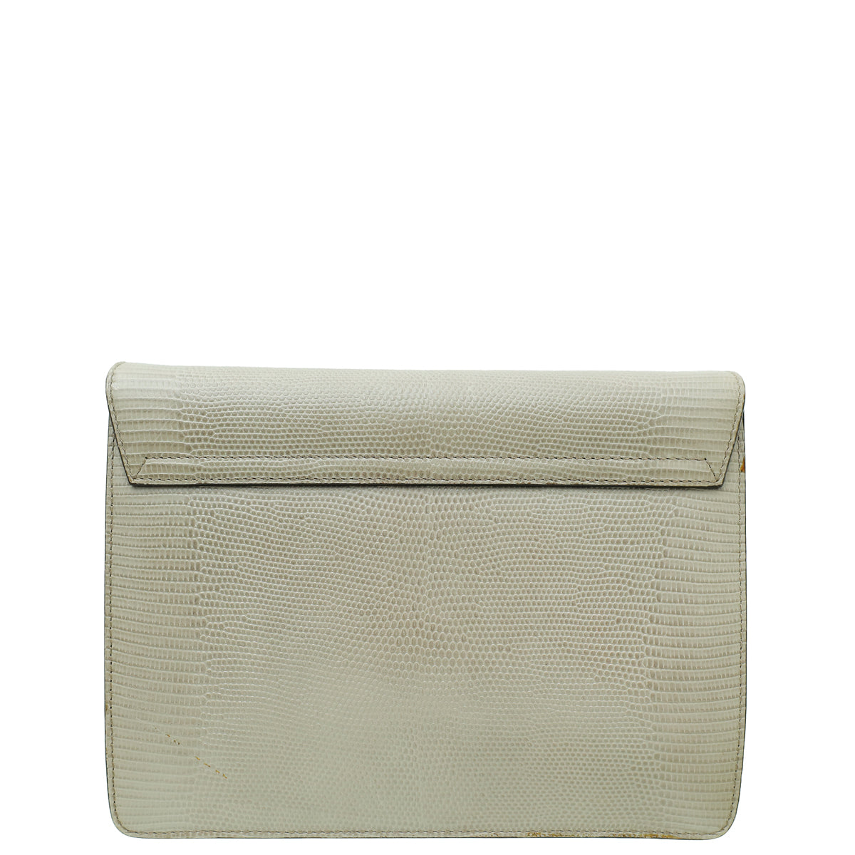 Dolce & Gabbana Grey Lucia Iguana Embossed Shoulder Bag-Dolce & Gabbana-THE CLOSET