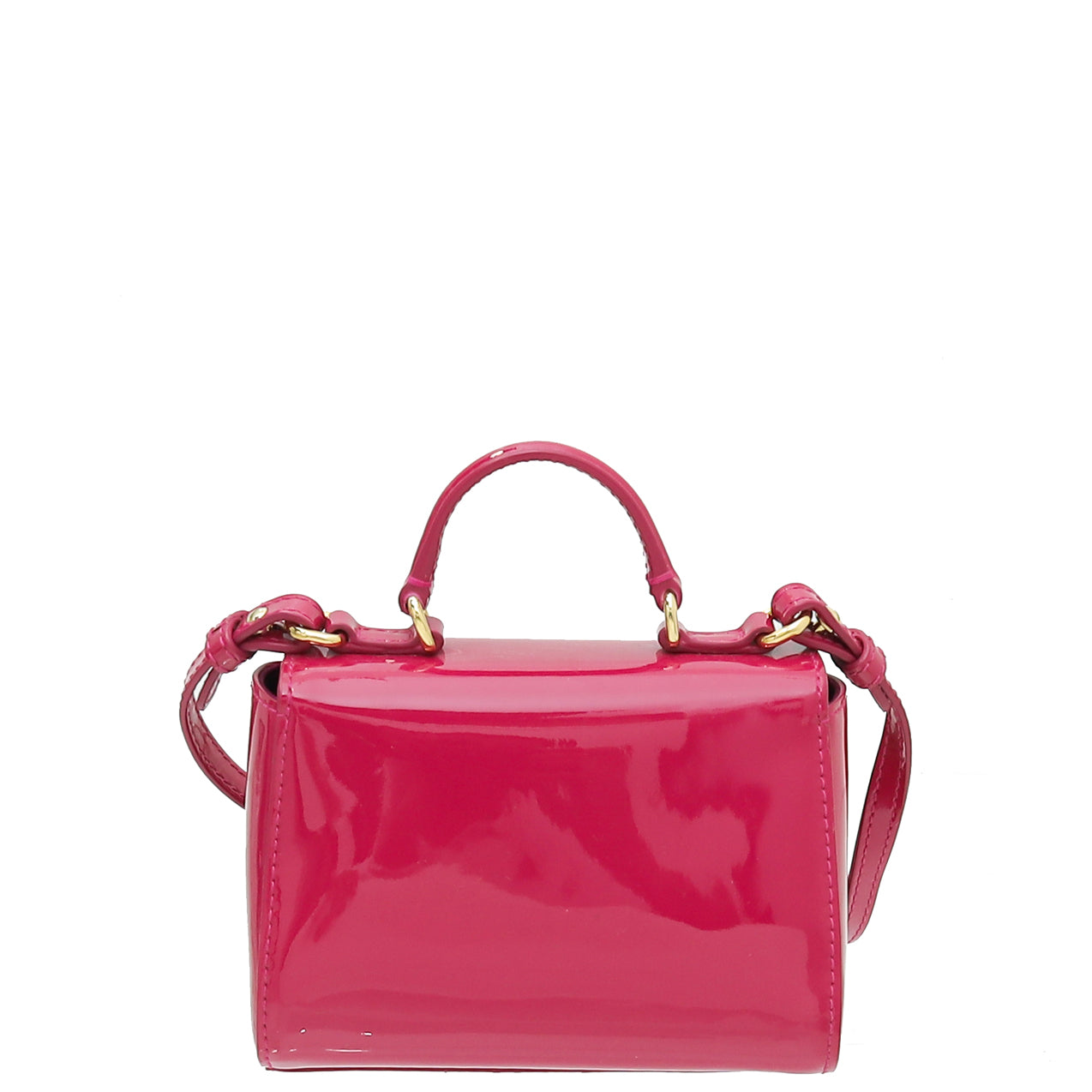 Dolce & Gabbana Pink Fuchsia Top Handle Mini Bag-Dolce & Gabbana-THE CLOSET