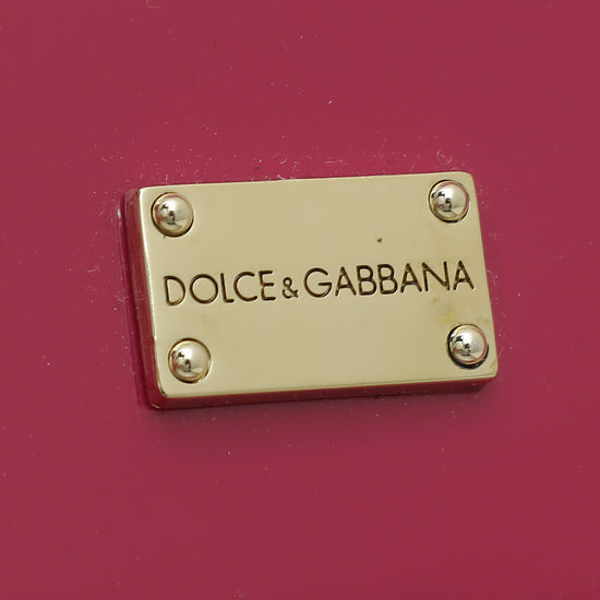 Dolce & Gabbana Pink Fuchsia Top Handle Mini Bag