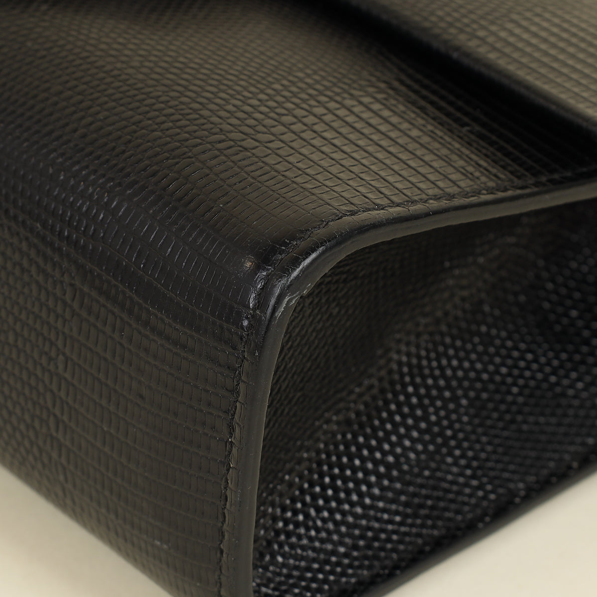 Dolce & Gabbana Black Iguana Print Lucia Bag