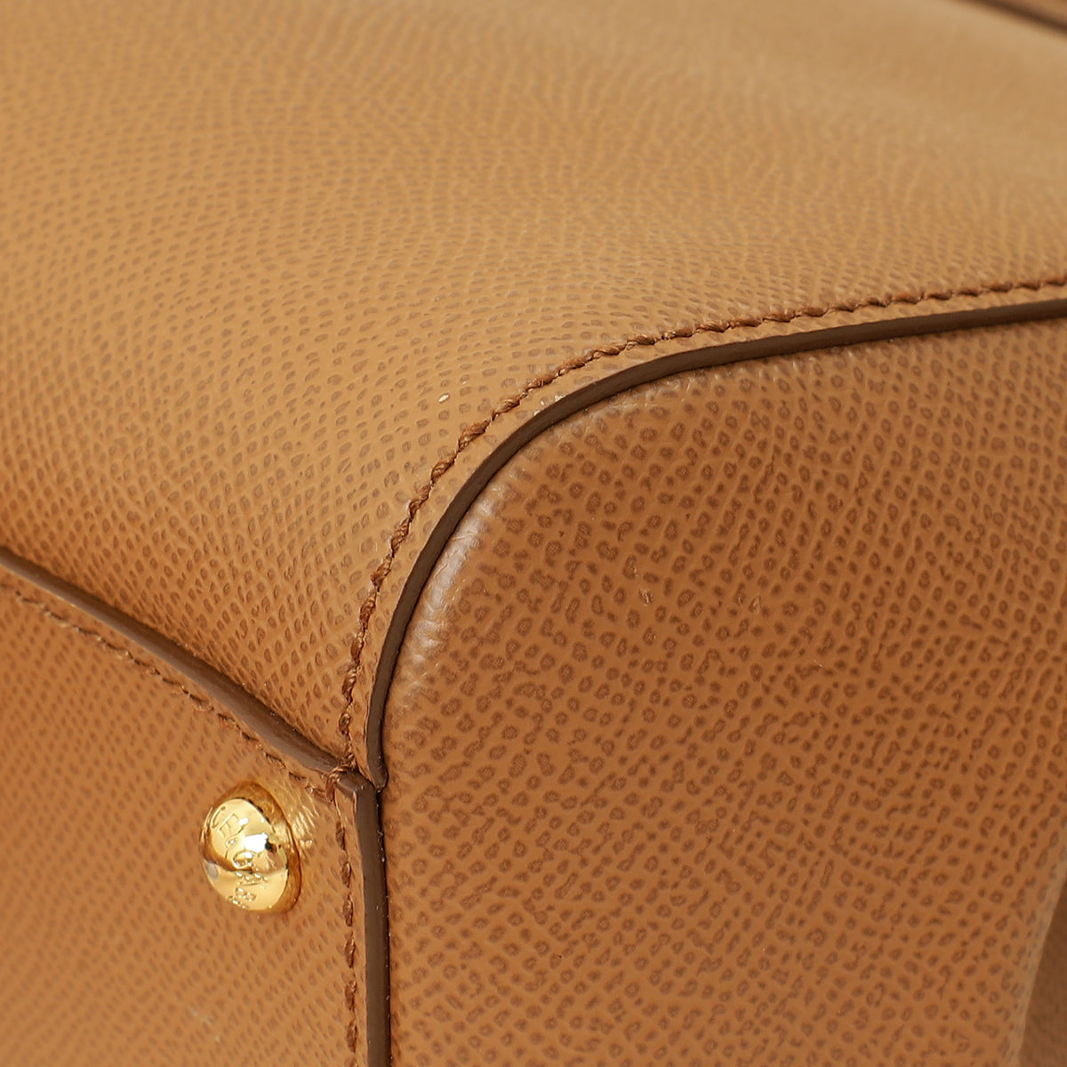 Dolce & Gabbana Brown Sicily Dauphine Medium Flap Bag-Dolce & Gabbana-THE CLOSET