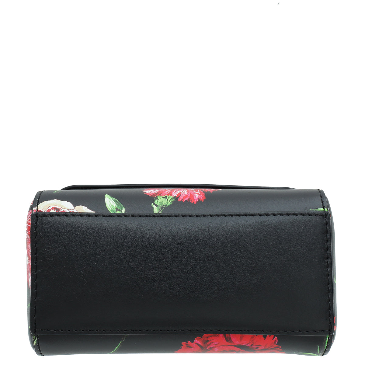 Dolce & Gabbana Black Multicolor DG Floral Print Top Handle Bag-Dolce & Gabbana-THE CLOSET