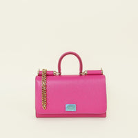 Dolce & Gabbana Fuchsia Sicily Phone Chain Bag