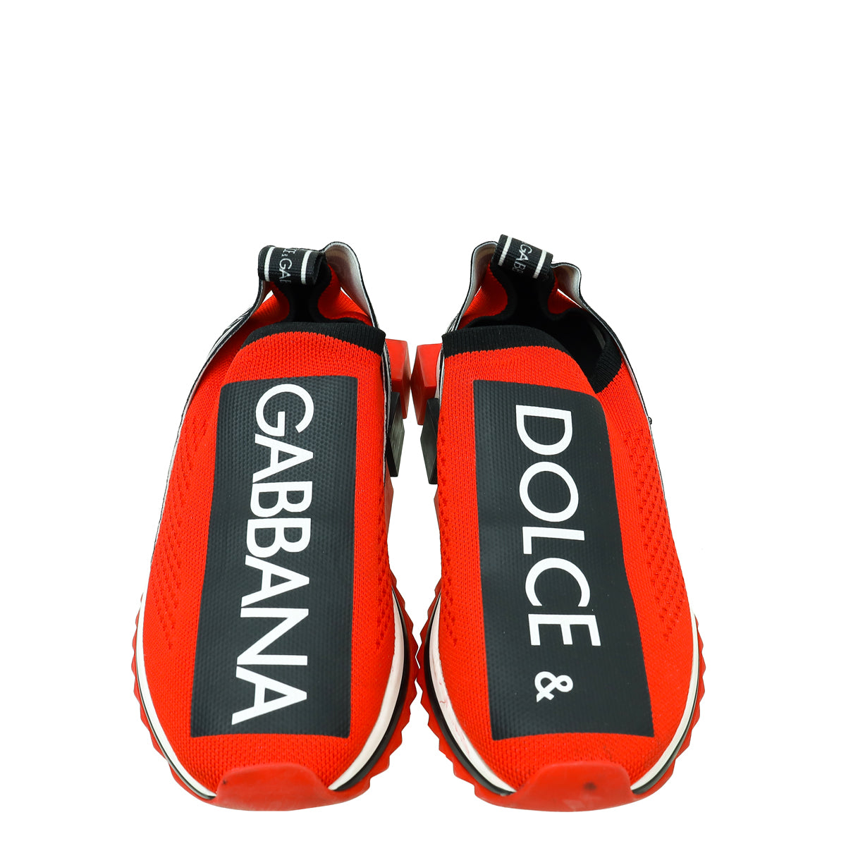 Dolce & Gabbana Bicolor PortobelLo Slip On Mesh Sneaker 37