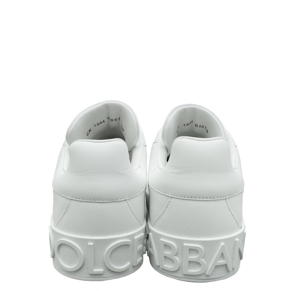 Dolce & Gabbana White Portofino Sneakers 40