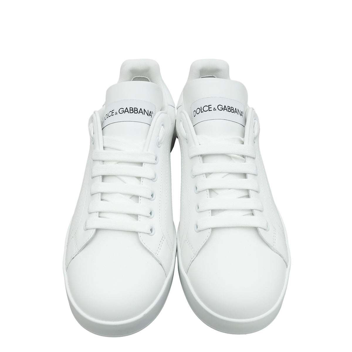 Dolce & Gabbana White Portofino Sneakers 40