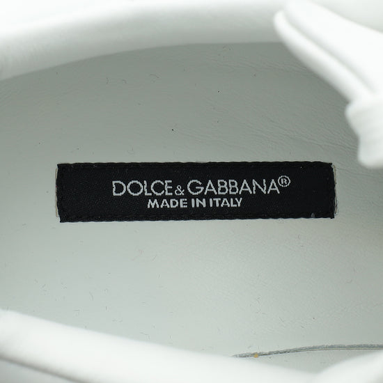 Dolce & Gabbana White Portofino Sneakers 40