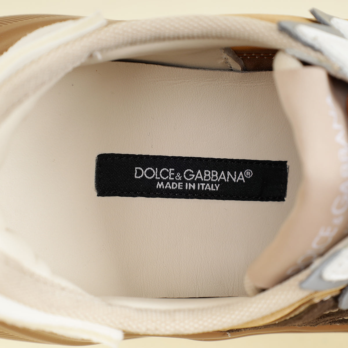 Dolce & Gabbana Brown Multicolor DG Logo Daymaster Sneakers 36-Dolce & Gabbana-THE CLOSET