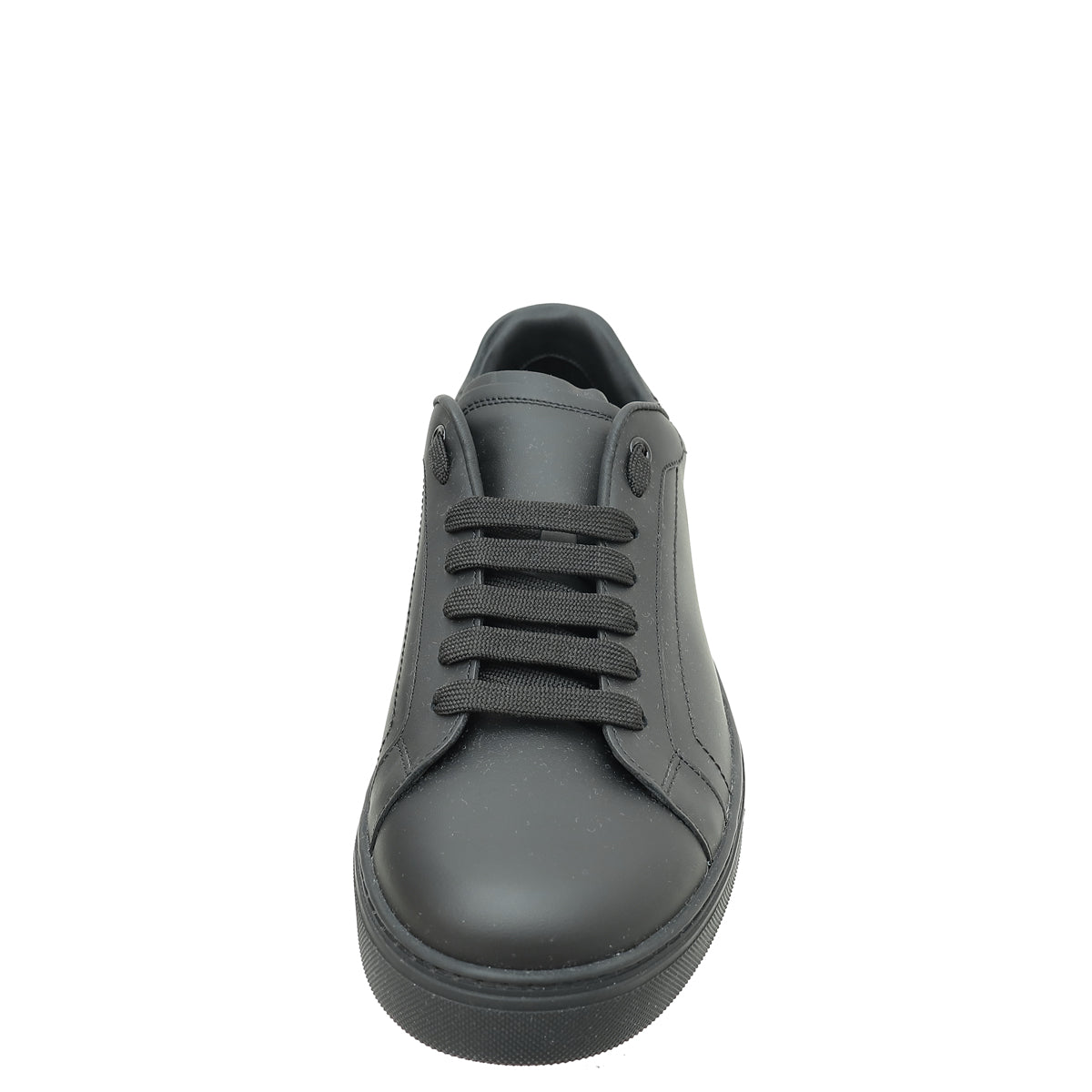 Dolce & Gabbana Black Roma Low Top Sneakers 7-Dolce & Gabbana-THE CLOSET