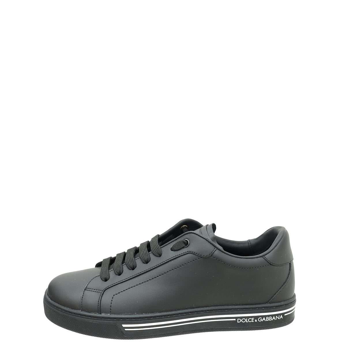 Dolce & Gabbana Black Roma Low Top Sneakers 7