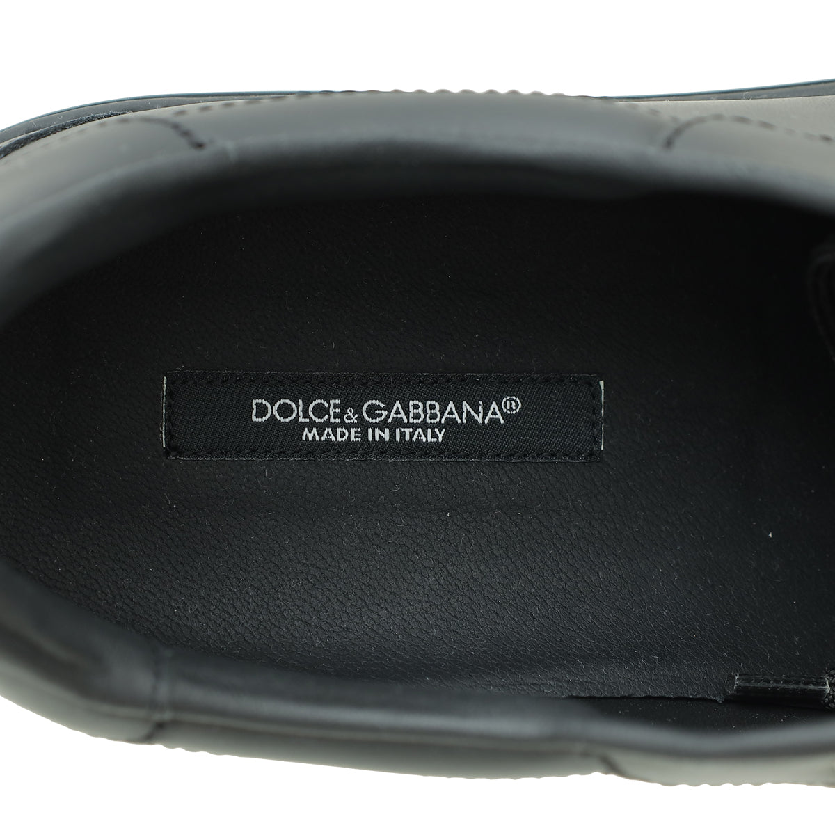 Dolce & Gabbana Black Roma Low Top Sneakers 7