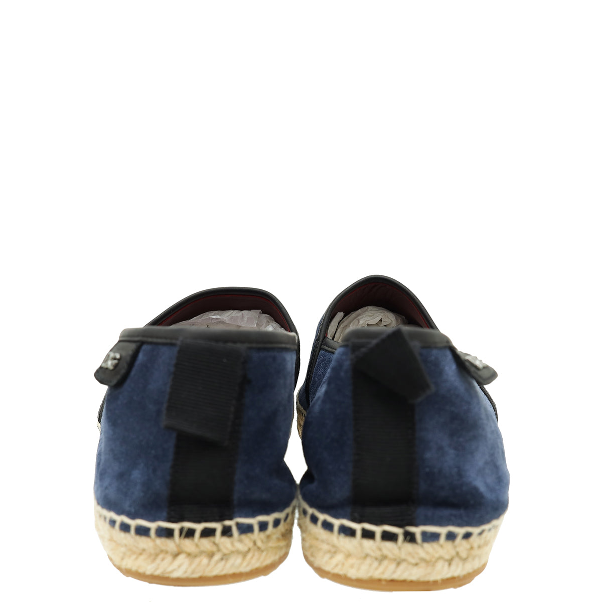 Dolce & Gabbana Bicolor Suede Flat Espadrille 9