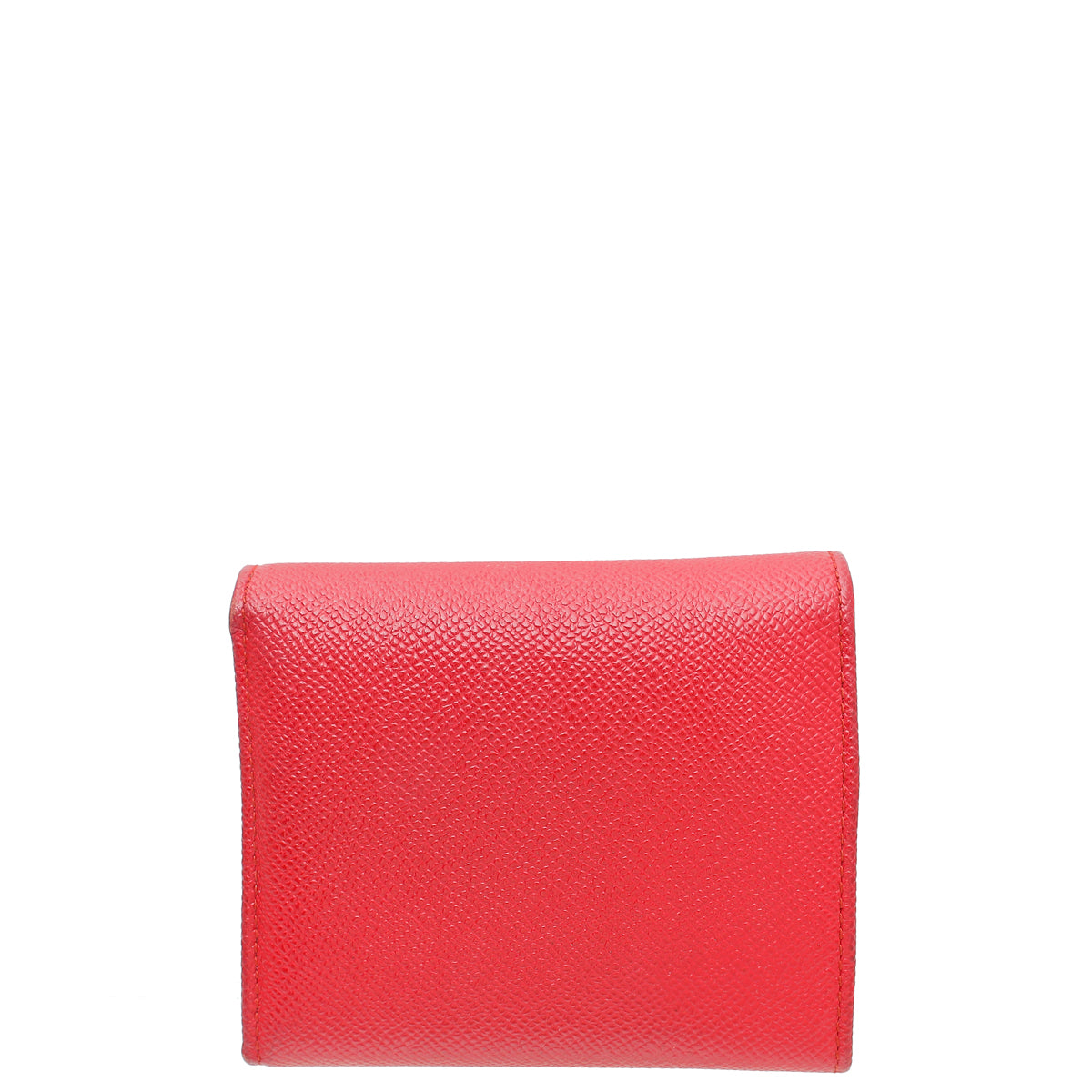 Dolce & Gabbana Red Dauphine Sicily Bifold Wallet