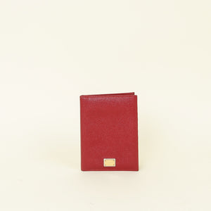 Dolce & Gabbana Red Card Wallet