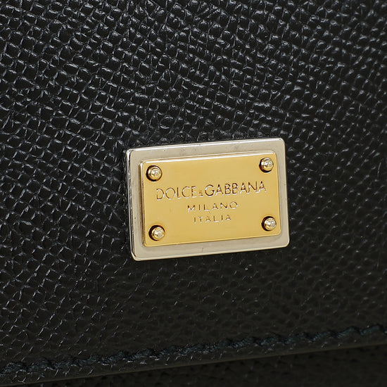 Dolce & Gabbana Black Sicily ٍSmall Bag