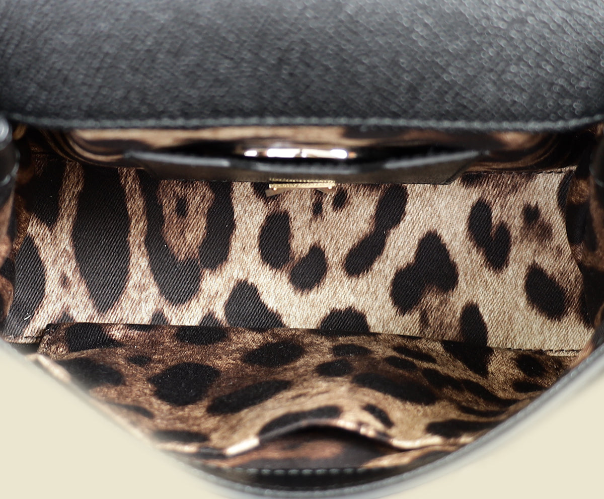 Dolce & Gabbana Black Sicily ٍSmall Bag