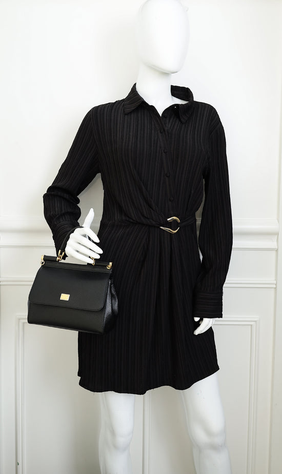 Dolce & Gabbana Black Sicily ٍSmall Bag