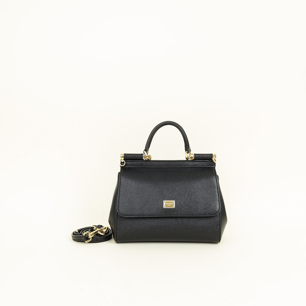 Dolce & Gabbana Black Sicily ٍSmall Bag