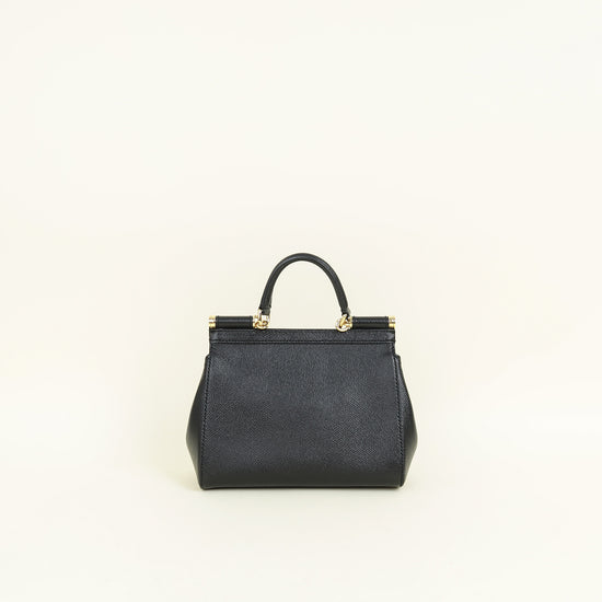 Dolce & Gabbana Black Sicily ٍSmall Bag