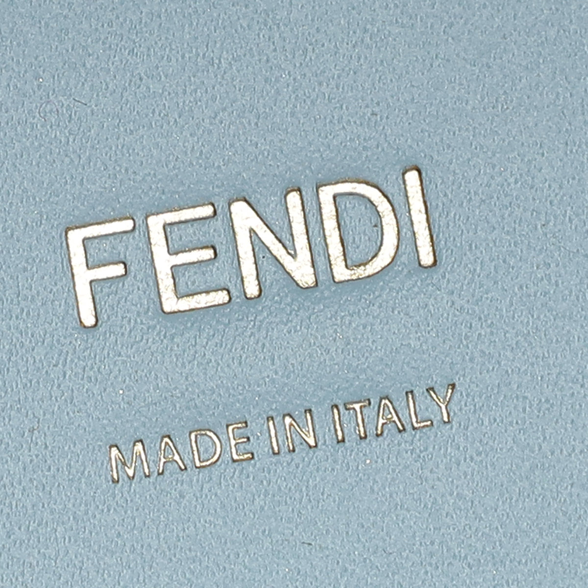 Fendi Sky Blue Sunshine “FENDI ROMA” Shopper Medium Bag