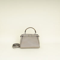 Fendi Bicolor Selleria Mini Peekaboo Bag