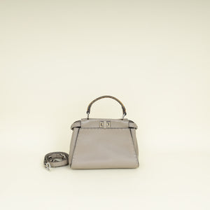 Fendi Bicolor Selleria Mini Peekaboo Bag
