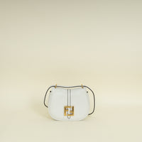 Fendi White C'Mon Small Shoulder Bag