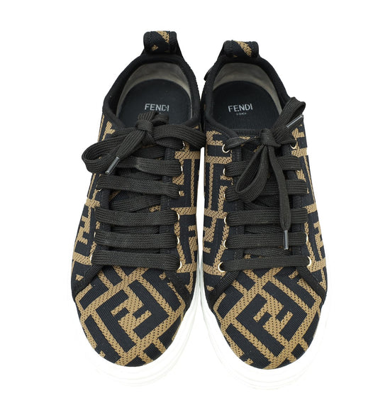 Fendi Bicolor All Over FF Sneaker 37