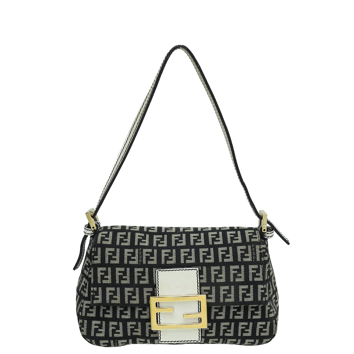 Fendi Bicolor Zucchino Mini Mama Baguette-Fendi-THE CLOSET