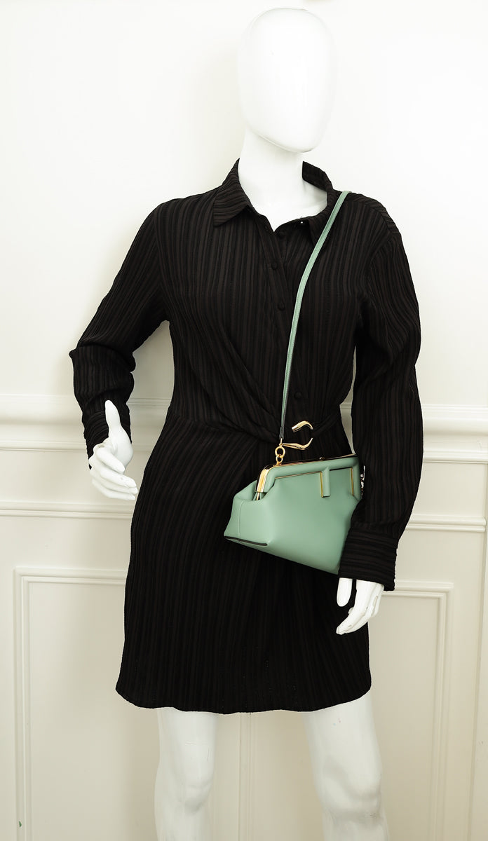 Fendi Pastel Green First Small Bag-Fendi-THE CLOSET