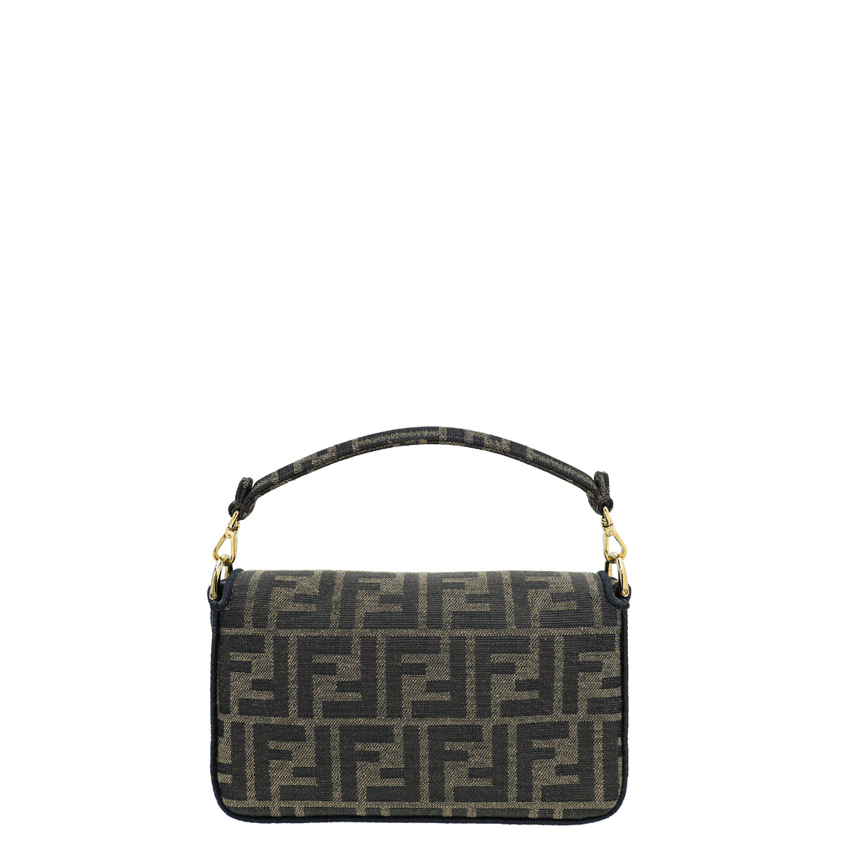Fendi Zucca Jacquard Fabric Mini Baguette Bag-Fendi-THE CLOSET