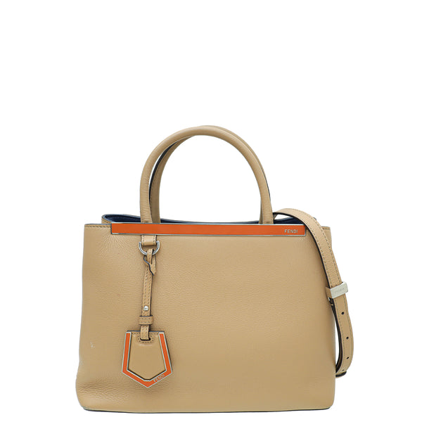 Fendi Camel 2 Jours Petite Bag THE CLOSET