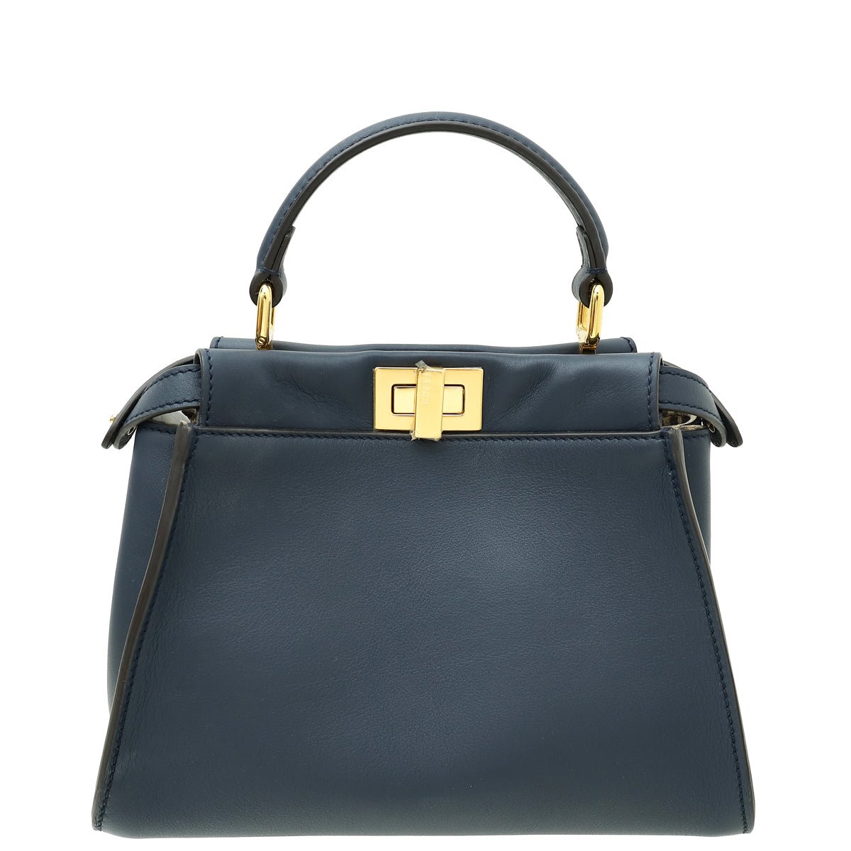 Fendi Navy Blue Peekaboo Mini Bag-Fendi-THE CLOSET