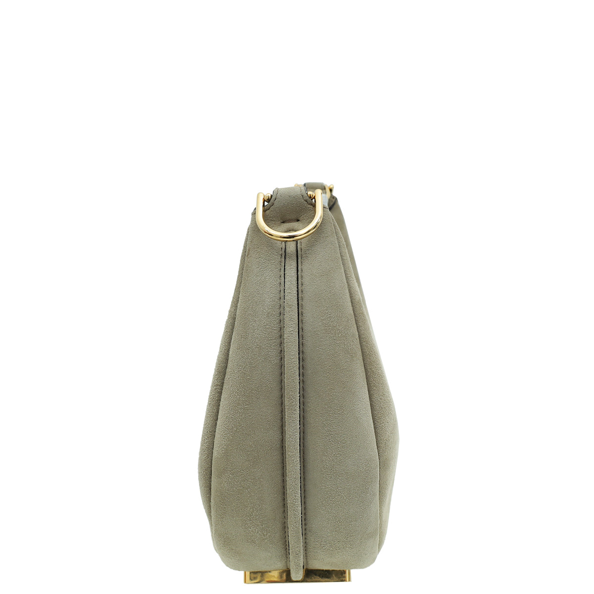 Fendi Light Gray Fendigraphy Hobo Small Bag