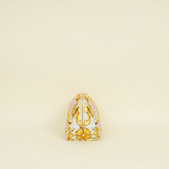 Fendi Multicolor X VERSACE Fendace FF Baroque Trapezoid Beauty Pouch