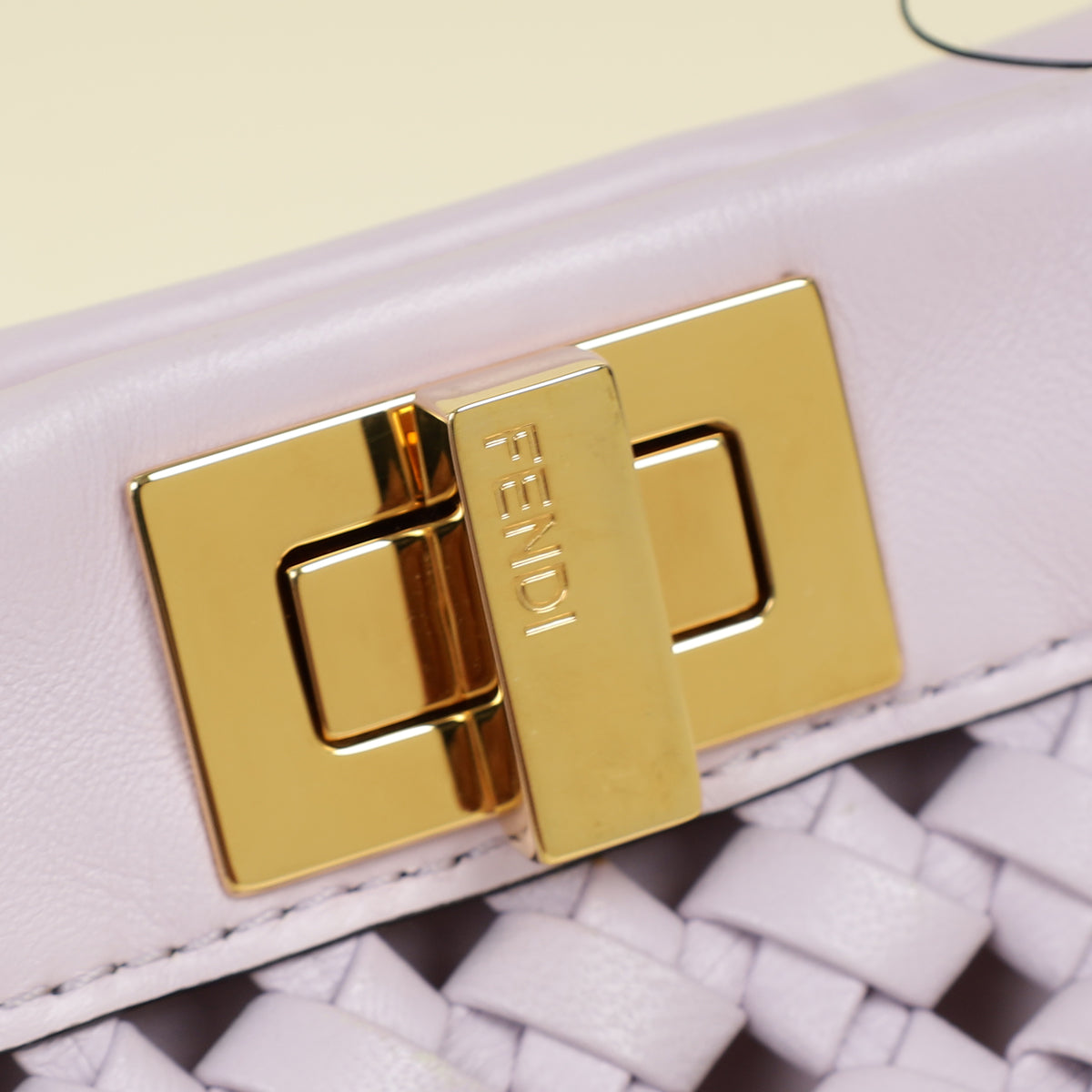 Fendi Lilac Peekaboo Mini Bag