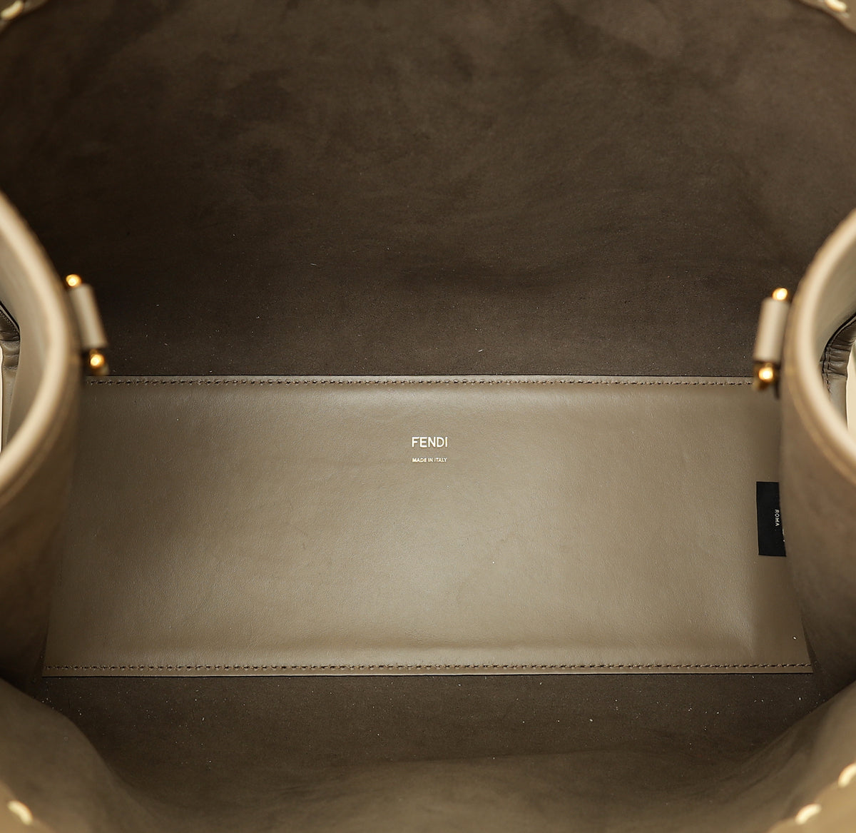 Fendi Etoupe Sunshine Medium and Elaphe Bag-Fendi-THE CLOSET