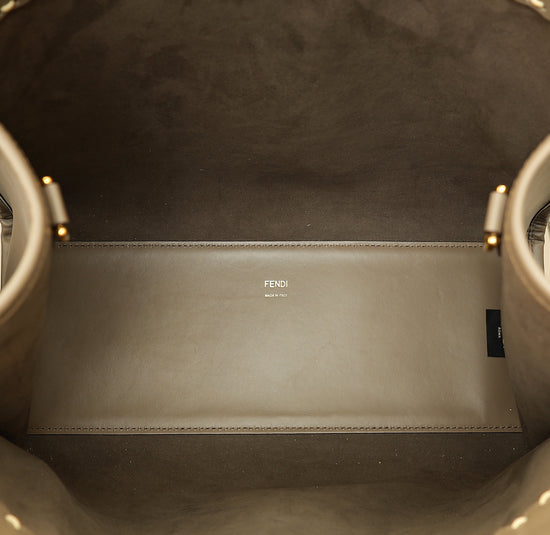 Fendi Etoupe Sunshine Medium and Elaphe Bag-Fendi-THE CLOSET